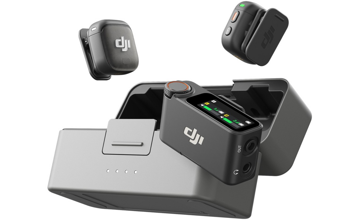DJI Mic 3(2TX+1 RX+Charging Case)