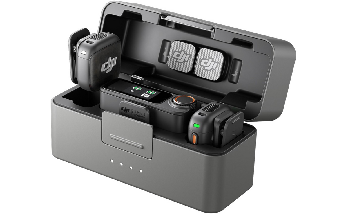 DJI Mic 3 (2TX+1 RX+Charging Case)