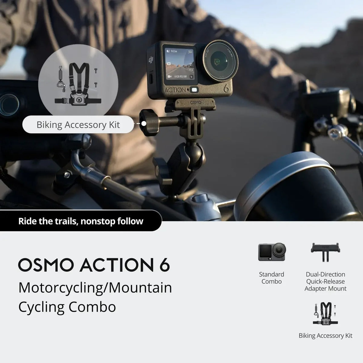 DJI Osmo Action 6 Adventure Combo
