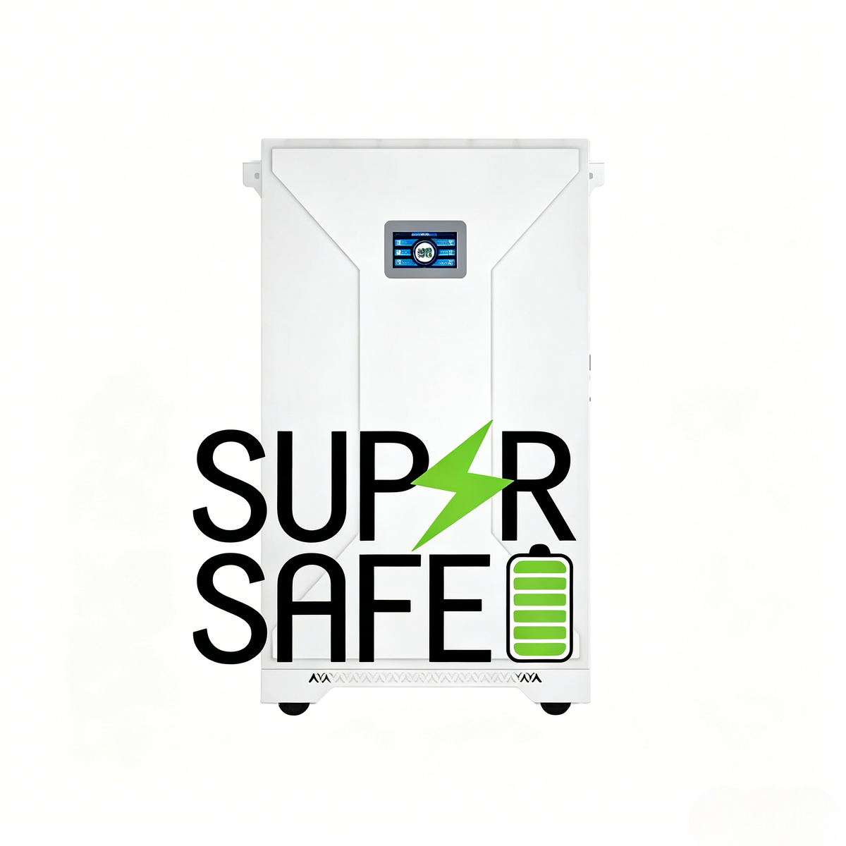 48V 280AH DIY Lithium Phosphate Battery Battery with LCD screen CE Authentication Home storage BMS SUPSRSAFE model T30 5-15kW output 16 knot batteries