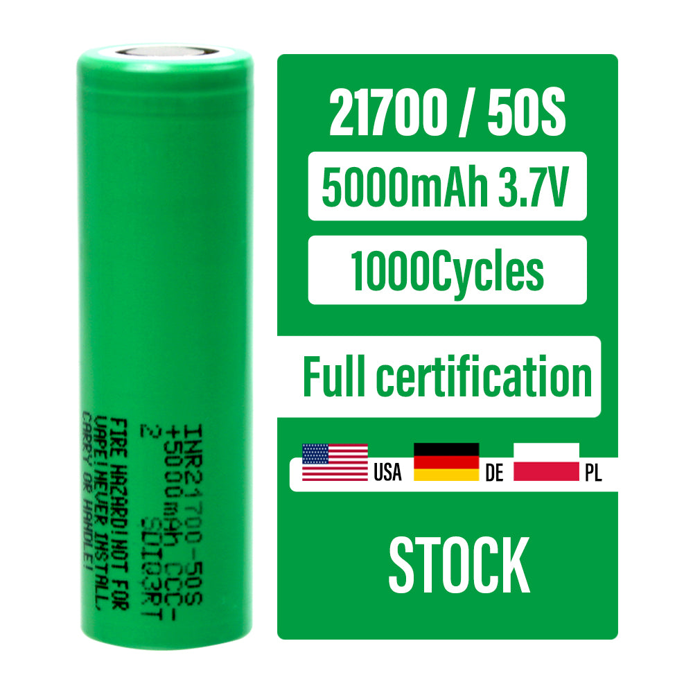 Samsung 58E 5500mah 21700 battery