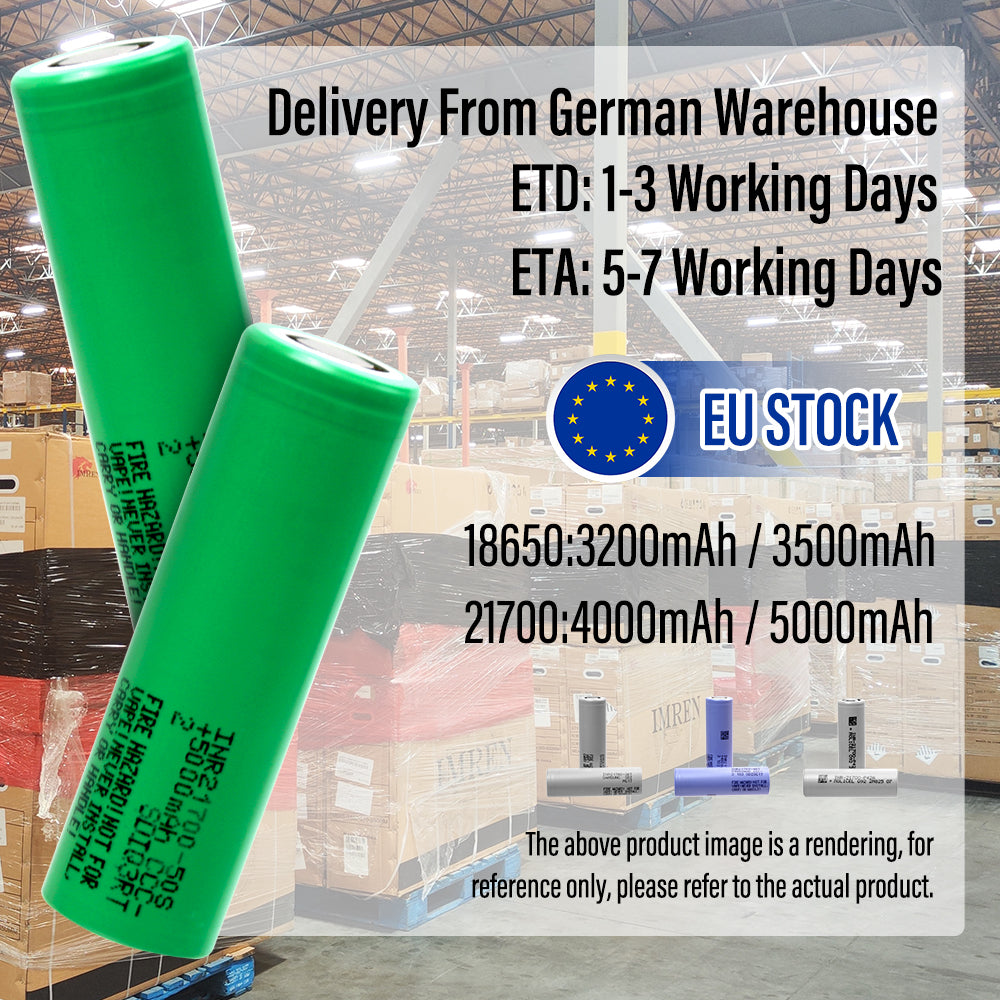 E-bike Battery Cell 21700-50S 5000mAh 3.7V Power Battery Cell Original Factory PTC Protection Electric Vehicle Battery