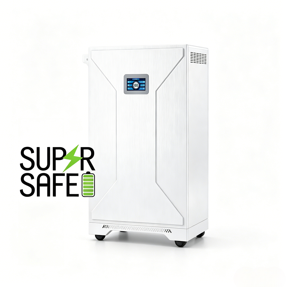 48V 280AH DIY Lithium Phosphate Battery Battery with LCD screen CE Authentication Home storage BMS SUPSRSAFE model T30 5-15kW output 16 knot batteries