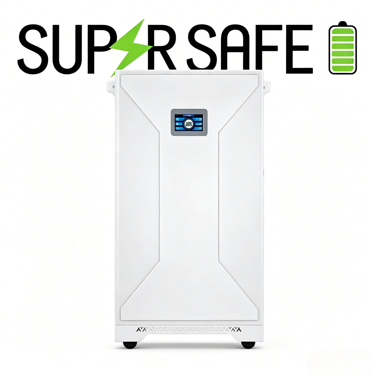 48V 280AH DIY Lithium Phosphate Battery Battery with LCD screen CE Authentication Home storage BMS SUPSRSAFE model T30 5-15kW output 16 knot batteries