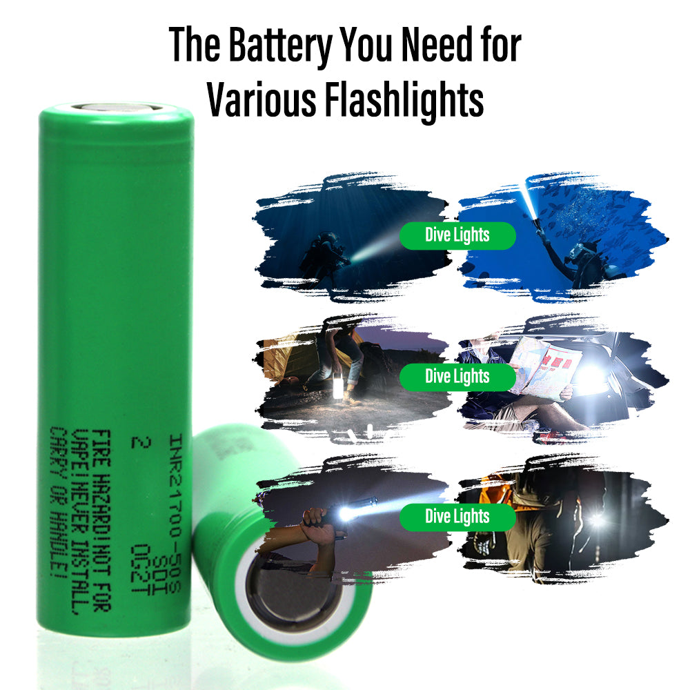 E-bike Battery Cell 21700-50S 5000mAh 3.7V Power Battery Cell Original Factory PTC Protection Electric Vehicle Battery