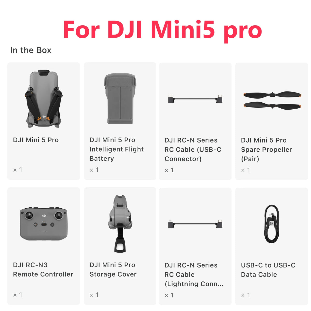 DJI Mini 5 Pro Fly More Combo (DJI RC 2)