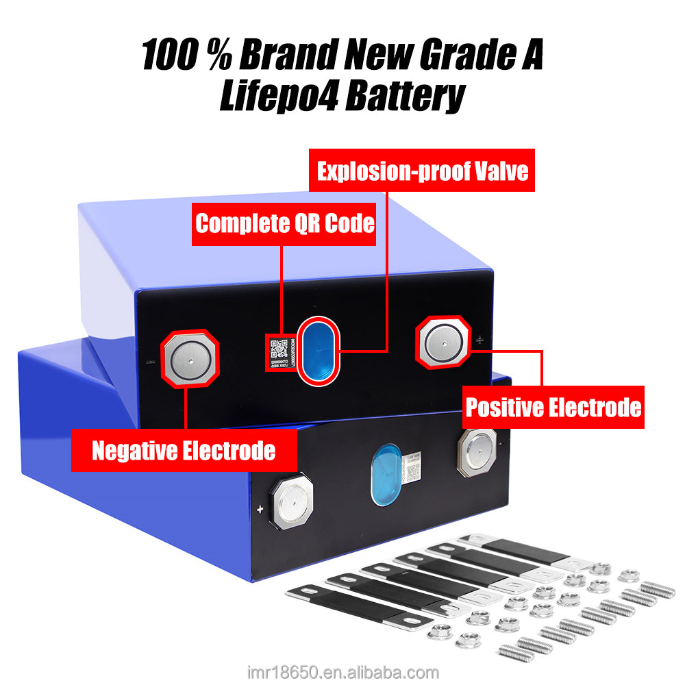 EU STOCK EVE MB31 Grade A+ Prismatic LiFePO4 Cell Rated Capacity 314Ah Lithium Ion Battery Pack 8000 Cycles 314Ah 330Ah