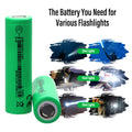 Original EVE 18650 Battery 2500mah 3.6V Li Ion Rechargeable Batteries for Flashlight Remote Control Toy