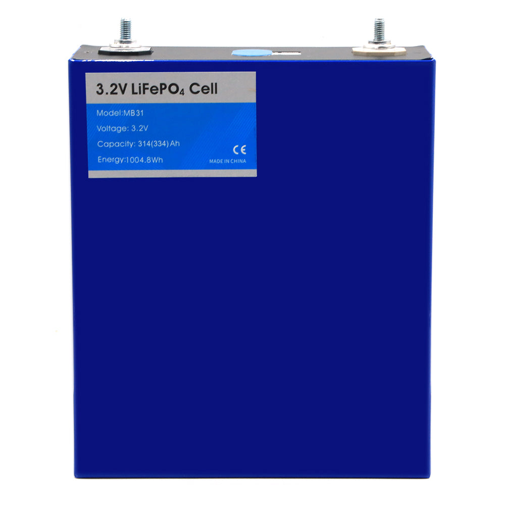 Europe Poland EVE 334Ah CYCLES 3.2V Lifepo4 Battery Battery Cells Home Solar Energy Battery Pack DDP Shipping MB31 314Ah
